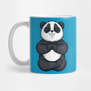 panda animal yoga cute and funny namaste Mug